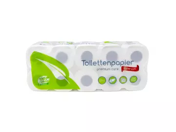 Toilettenpapier 2 lagig 100% Zellstoff, 120 Rollen