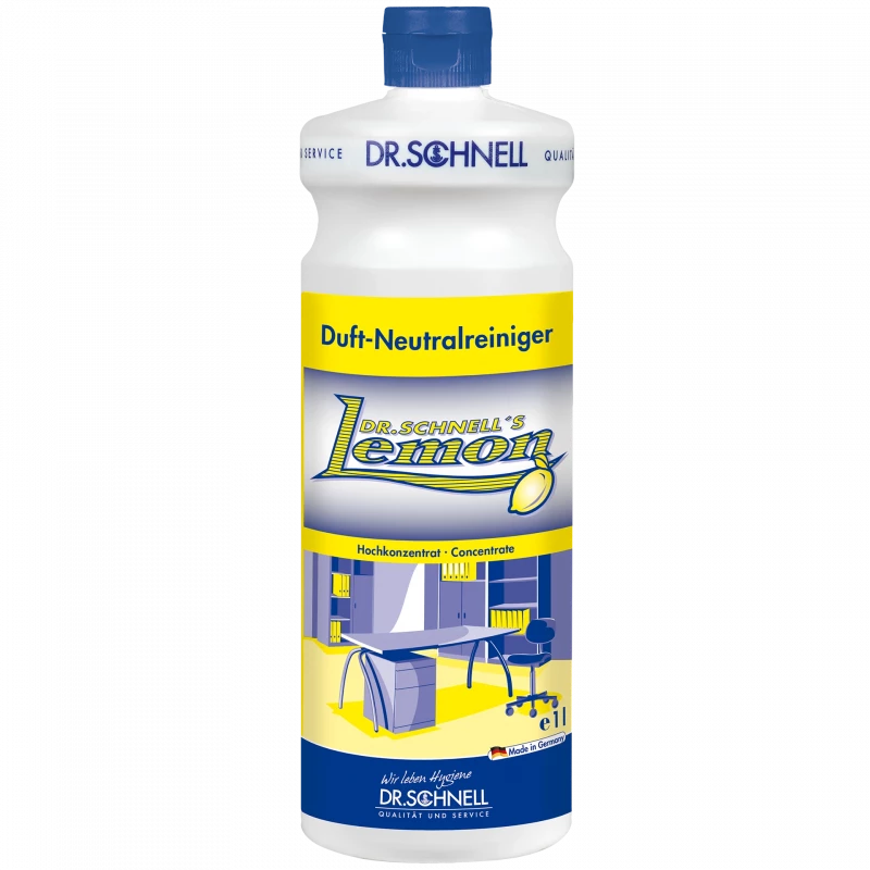 Dr. Schnell Duft-Neutralreiniger Lemon 1L