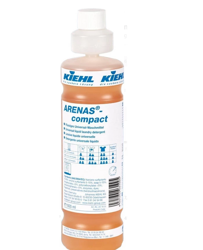 Kiehl ARENAS-compact 1 ltr. Flasche Flüssiges Universal-Waschmittel