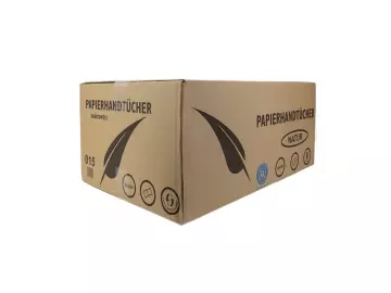 Papierhandtücher 1 lagig GRAU ECO ZZ Faltung 25x23cm