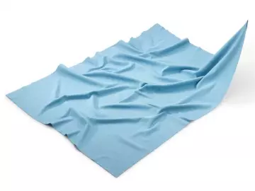 Mikrofaser Gläsertuch 50x70 cm, blau